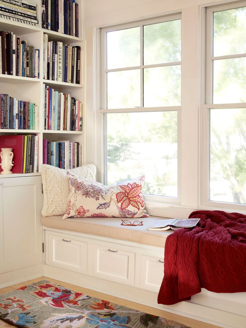 Bedroom Book Nook Corner