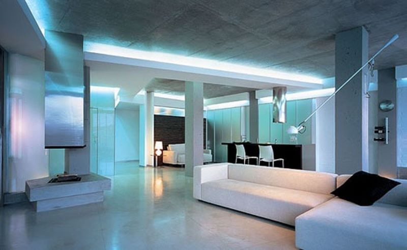 High Tech Interior Lighting