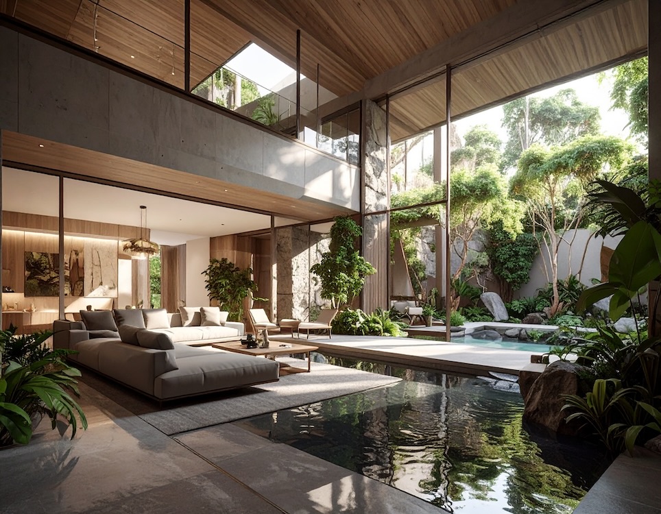 Biophilic Luxury: Bringing Nature into High-End Homes