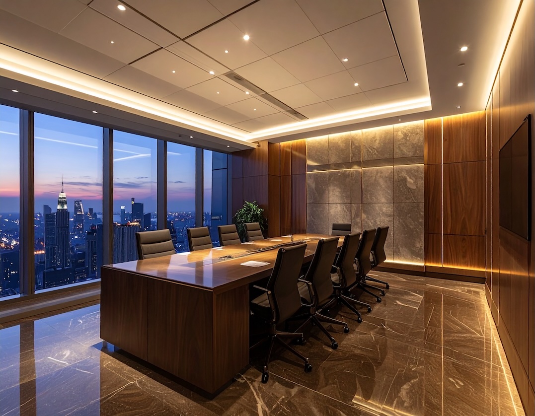 Boardroom Lighting Strategies That Enhance Presence and Focus