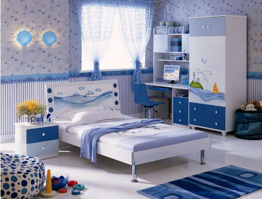 Nautical Nursery Interior