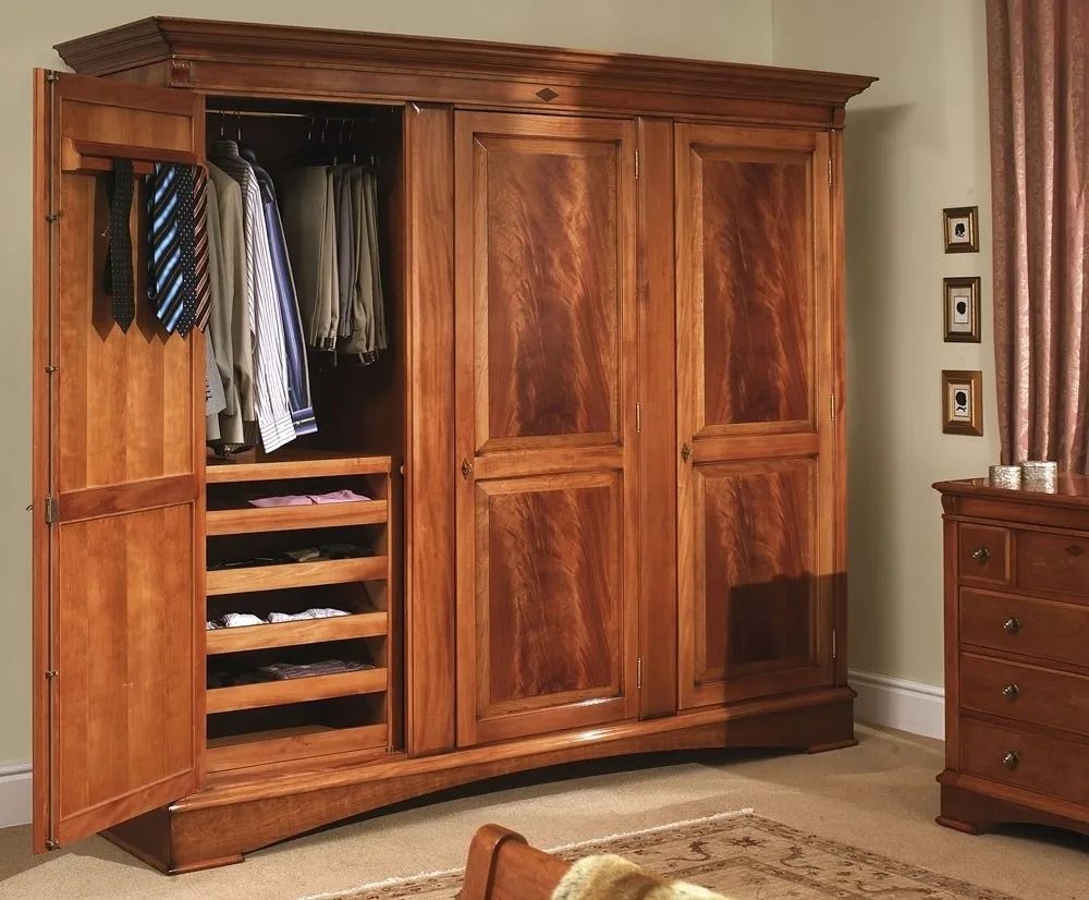 Antique wardrobe interior