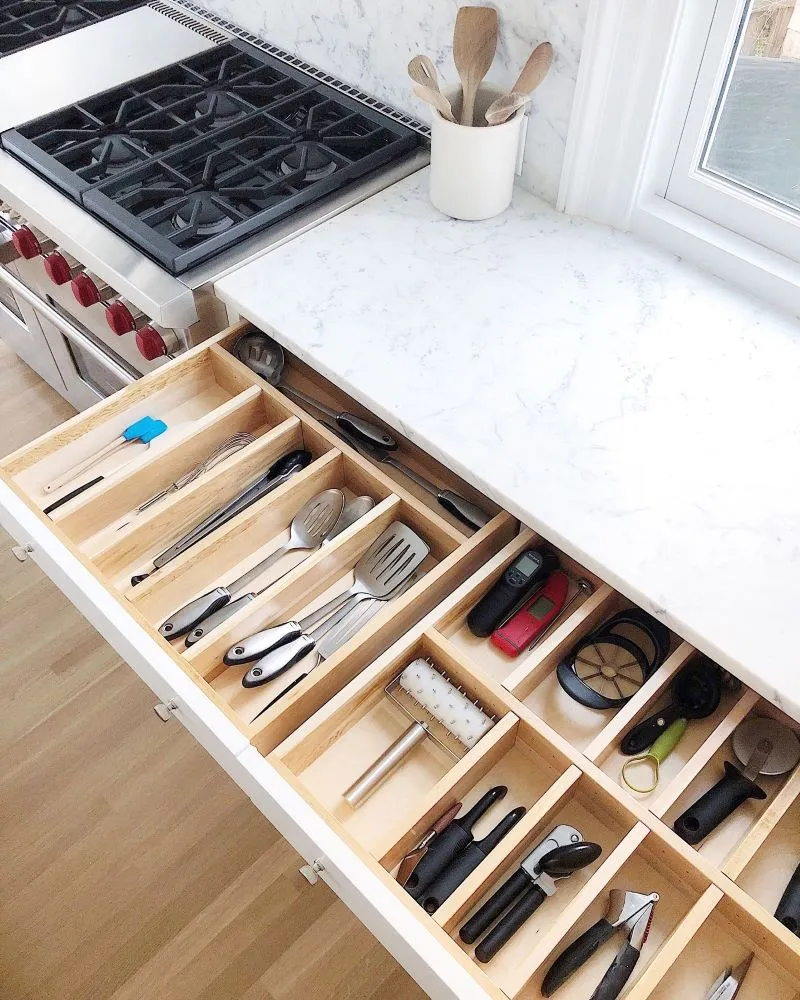 Channelize your drawer system kitchen