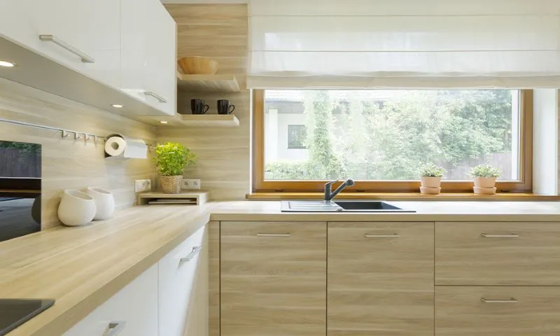 Light naturally kitchen