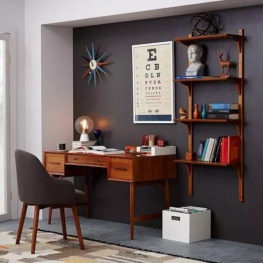 MIDCENTURY INSPIRED OFFICE