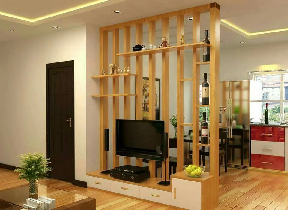 Partitioning television unit designs