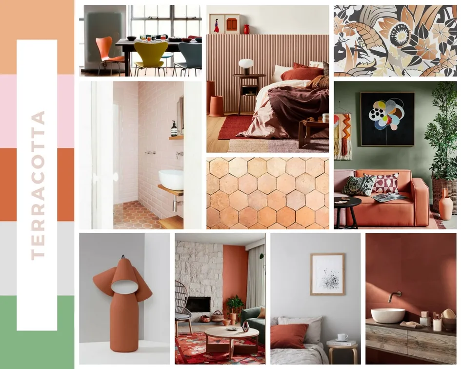 Terracotta moodboard