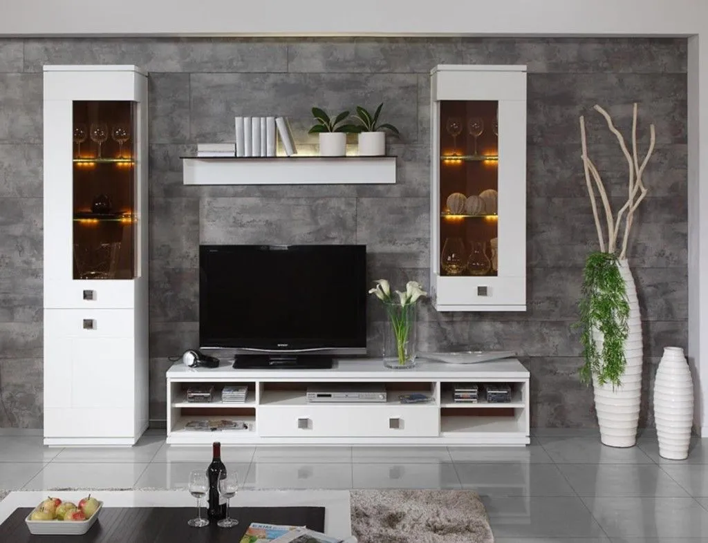 Using traditional patterns to glam up television unit designs