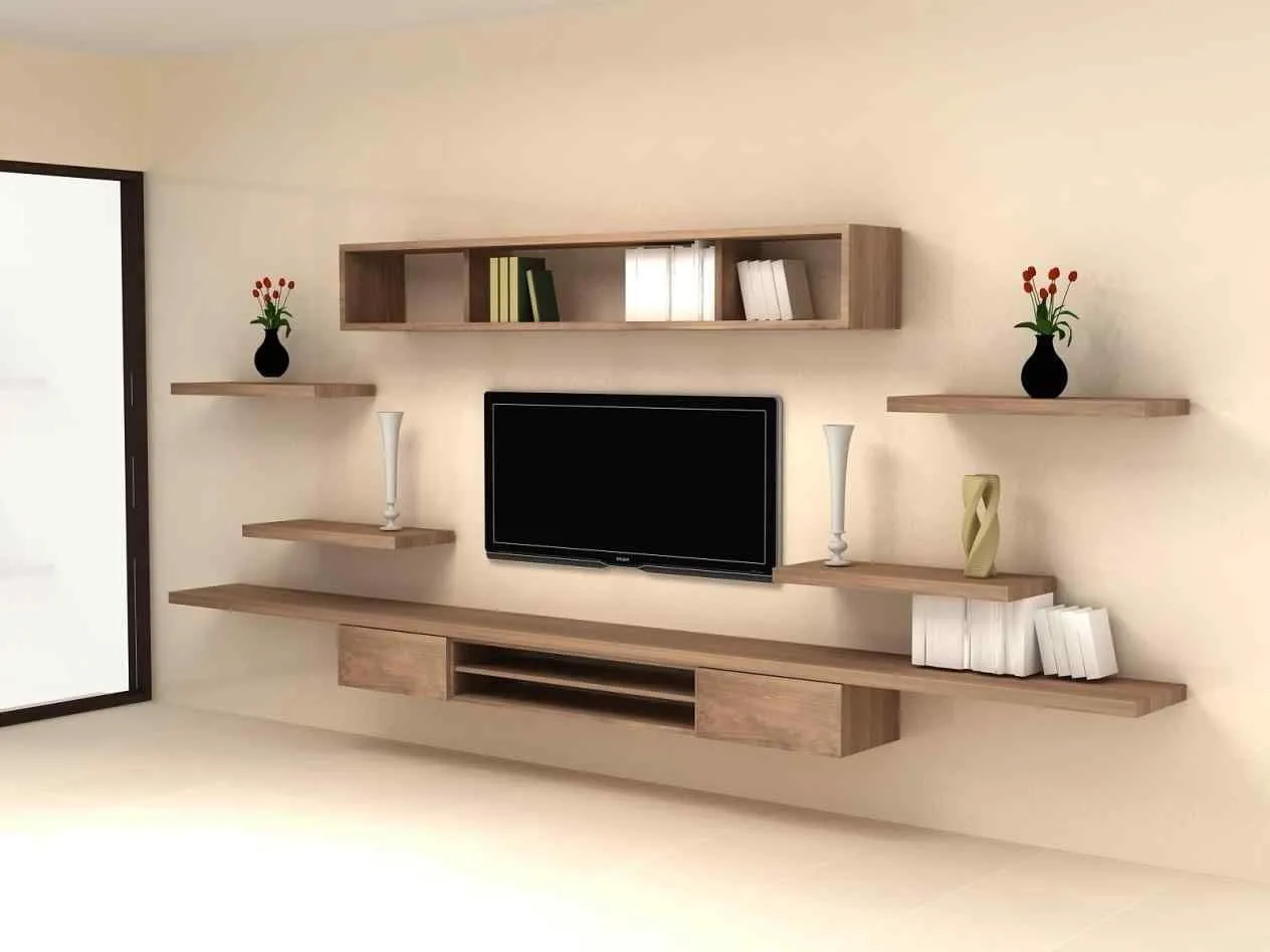 Wall Mounted TV unit design