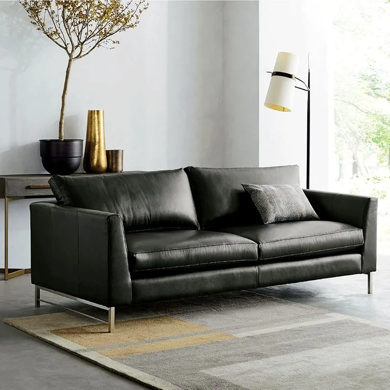 leather sofa