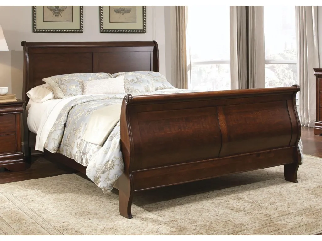 sleigh bed