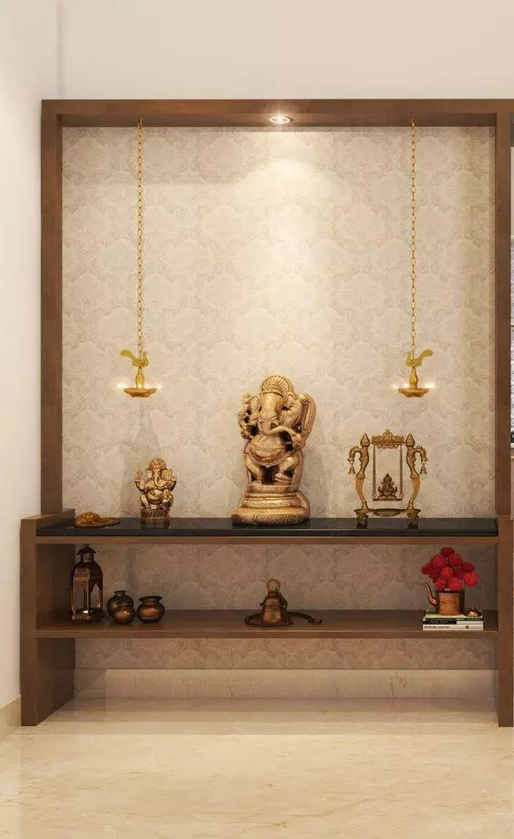 ledge Pooja room