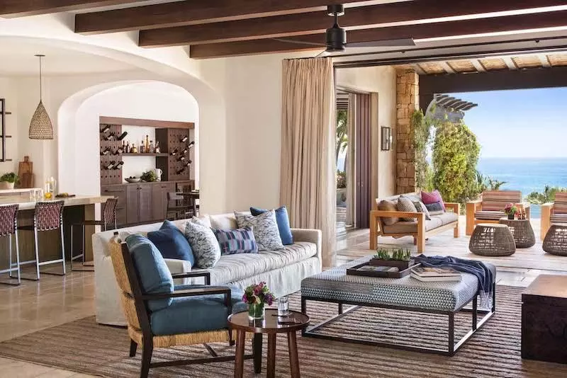 mediterranean style living room Decor