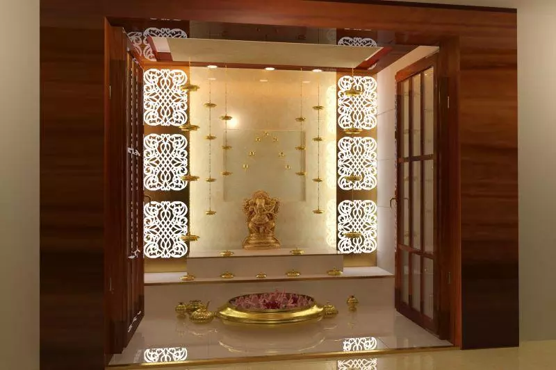 pooja room Blucap