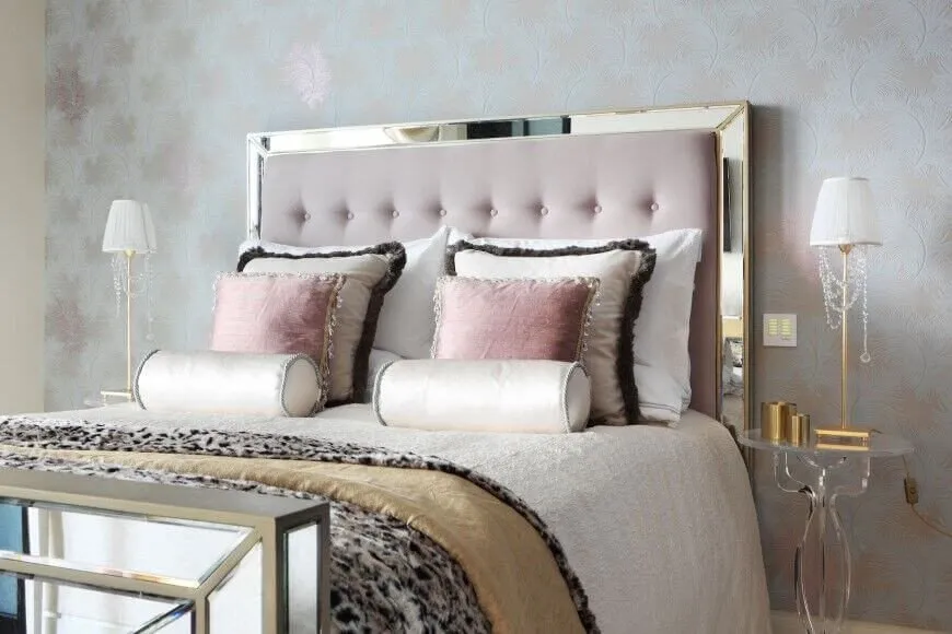 softness and contrast headboard